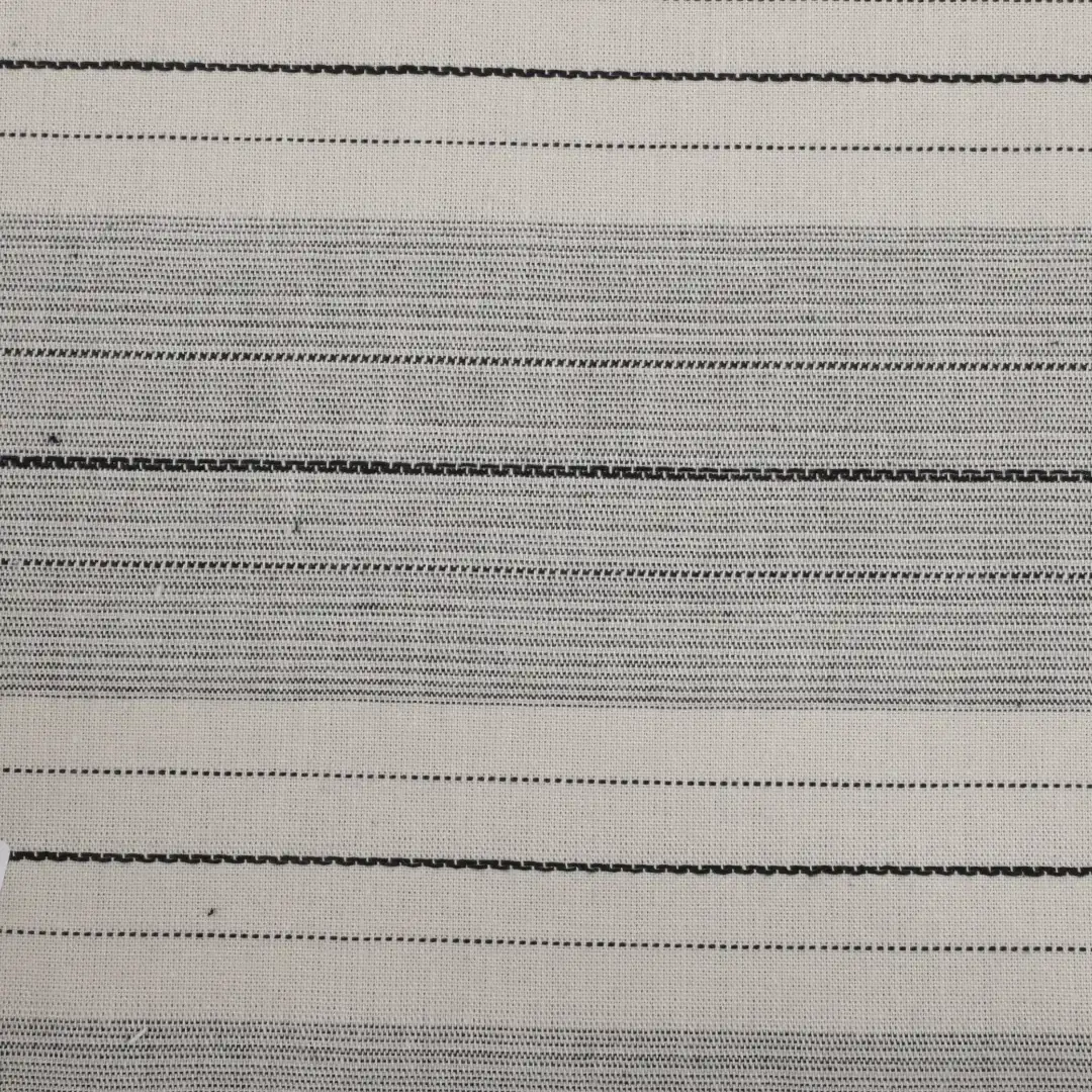 Bangladesh Fabric for Shirt Cotton Dobby Natural Woven Fabric BCI Cotton Recycled Cotton Crimp & Black color buy from Bangladesh wholesaler bulk order at wholesale price free worldwide shipping Alibaba