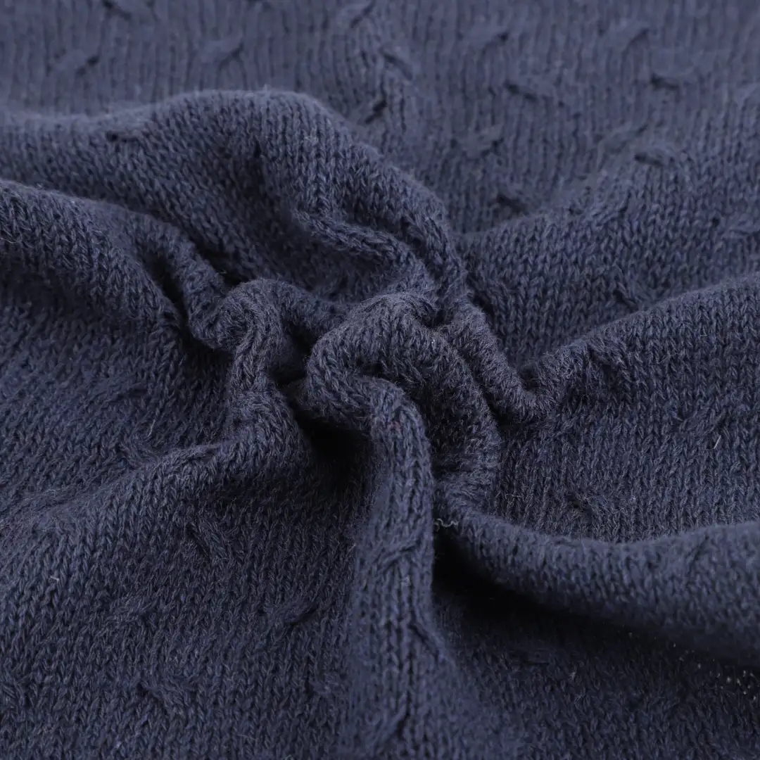 Bangladesh Yarn for Knitted Jacket (Sweater),Round Neck Pullover (Sweater),Crew Neck Pullover (Sweater) Open End Spun Regular Yarn Recycled Cotton Recycled Polyester Navy D.202 color buy from Bangladesh wholesaler bulk order at wholesale price free worldwide shipping Alibaba