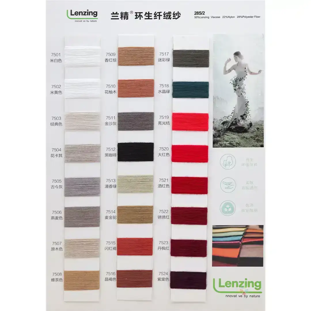 China Yarn for Crop Top Pullover (Sweater),Dresses (Cardigan Open) (Sweater) Functional Yarn Functional Yarn Lenzing Viscose Nylon Polyester light gray，yellow color buy from China wholesaler bulk order at wholesale price free worldwide shipping Alibaba