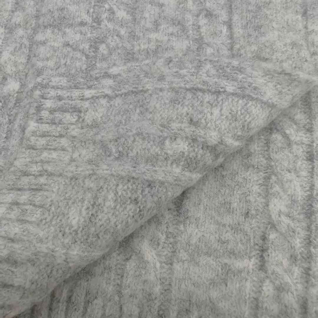 China Yarn for Crop Top Pullover (Sweater),Dresses (Cardigan Open) (Sweater) Teddy Yarn Fancy Yarn Cotton Recycled Polyester Wool Elastane white，light gray color buy from China wholesaler bulk order at wholesale price free worldwide shipping Alibaba