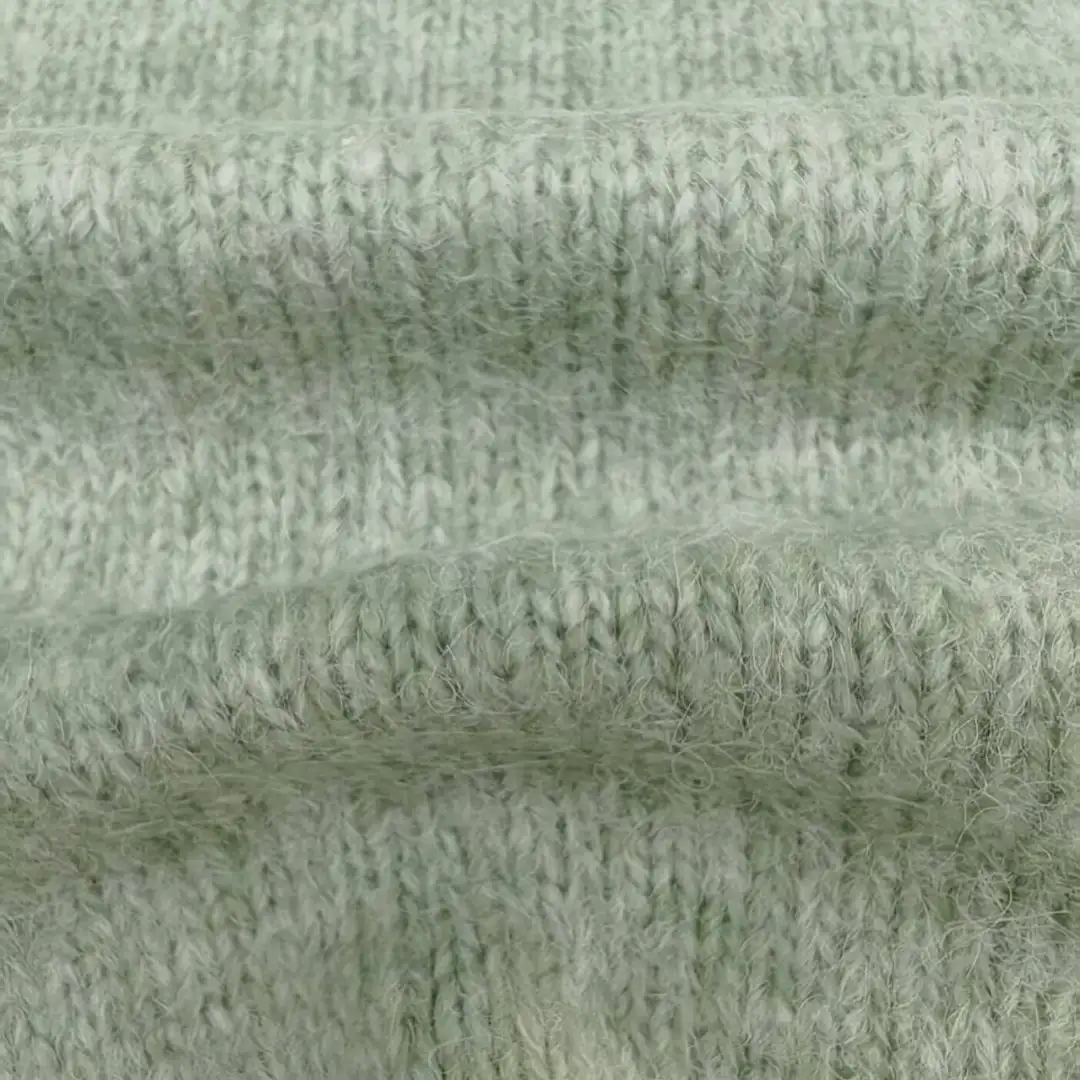 China Yarn for Open Cardigan (Sweater),Full-Zipper Cardigan (Sweater),Half-Zipper Cardigan (Sweater) Air Spun Yarn Fancy Yarn Acrylic Recycled Polyester Nylon Wool light green color buy from China wholesaler bulk order at wholesale price free worldwide shipping Alibaba
