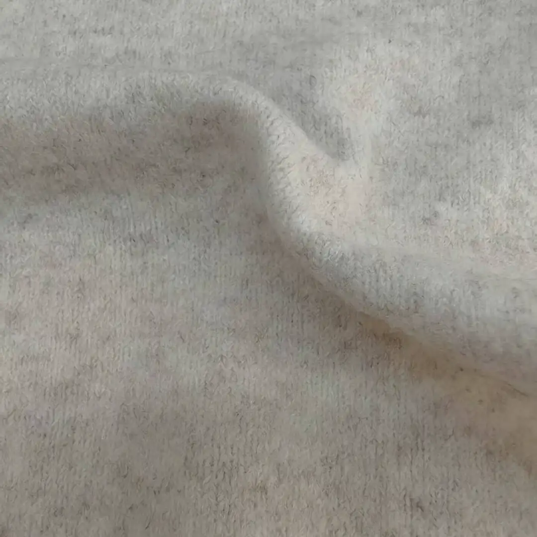 China Yarn for Open Cardigan (Sweater),Shirt Long Sleeve Zipper (Sweater),Crew Neck Pullover (Sweater),Crop Top Pullover (Sweater) Mossy Yarn Fancy Yarn Recycled Polyester Polyester Acrylic Spandex off-white color buy from China wholesaler bulk order at wholesale price free worldwide shipping Alibaba