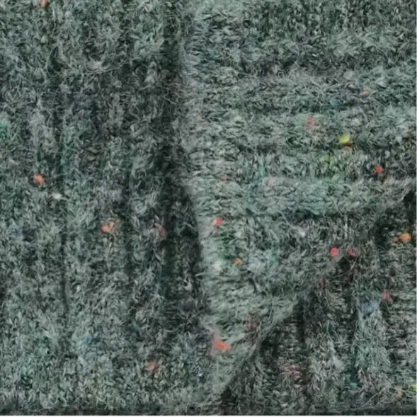 China Yarn for Open Cardigan (Sweater),Half-Zipper Cardigan (Sweater),Knitted Jacket (Sweater),Round Neck Pullover (Sweater) Mossy Yarn Fancy Yarn Recycled Polyester Recycled Acrylic re-nylon RWS Wool Elastane Green color buy from China wholesaler bulk order at wholesale price free worldwide shipping Alibaba