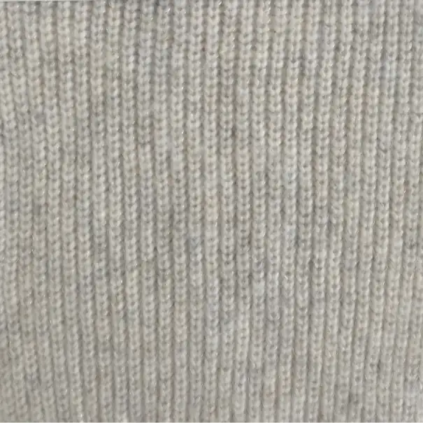 China Yarn for Open Cardigan (Sweater),Full-Zipper Cardigan (Sweater),Half-Zipper Cardigan (Sweater),Knitted Jacket (Sweater),Round Neck Pullover (Sweater),Hoodie  (Sweater),Roll Neck Jumper (Sweater) Mossy Yarn Fancy Yarn Recycled Polyester Lurex Oatmeal color buy from China wholesaler bulk order at wholesale price free worldwide shipping Alibaba