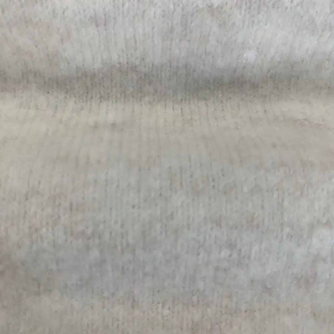 China Yarn for Open Cardigan (Sweater) Mossy Yarn Fancy Yarn Recycled Polyester Acrylic Elastane ECRU color buy from China wholesaler bulk order at wholesale price free worldwide shipping Alibaba