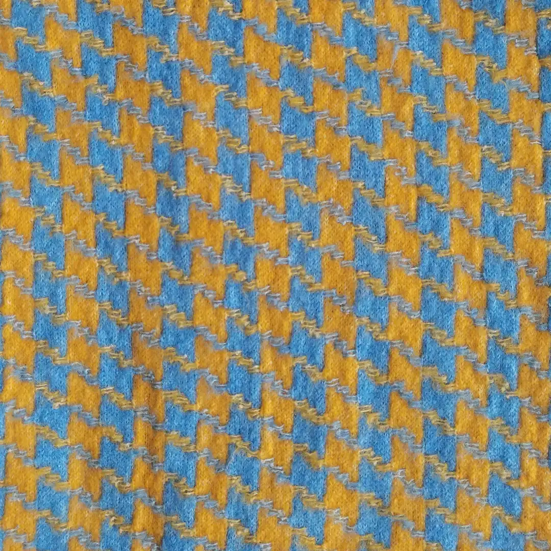 China Yarn for Ladies Vest (Sweater),Half-Zipper Cardigan (Sweater),Round Neck Pullover (Sweater),Women's Pants (Sweater),Roll Neck Jumper (Sweater) Mossy Yarn Fancy Yarn Recycled Polyester Acrylic Polyester Elastane Blue/Yellow color buy from China wholesaler bulk order at wholesale price free worldwide shipping Alibaba