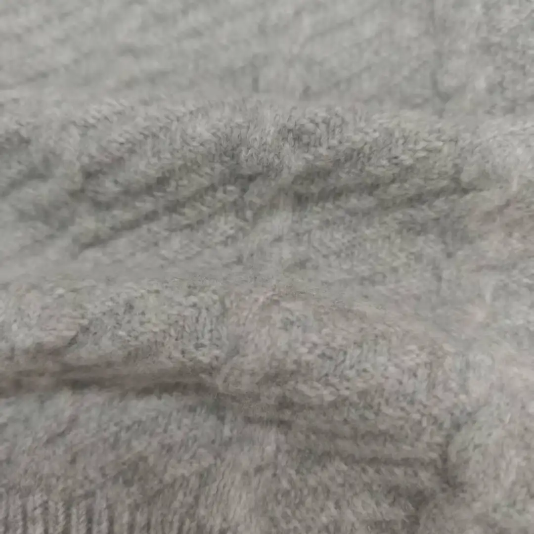 China Yarn for Open Cardigan (Sweater),Round Neck Pullover (Sweater),Crop Top Pullover (Sweater) Mossy Yarn Fancy Yarn Recycled Polyester Polyester Spandex Wool Gray color buy from China wholesaler bulk order at wholesale price free worldwide shipping Alibaba