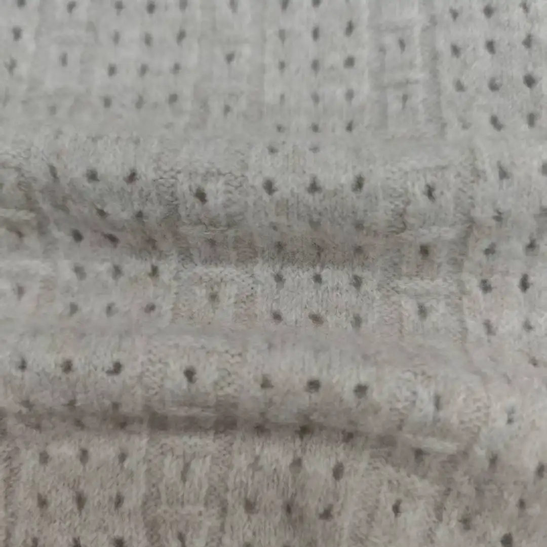 China Yarn for Shirt Long Sleeve Zipper (Sweater),Shirt Half Sleeve Button (Sweater),Crop Top Pullover (Sweater) Mossy Yarn Fancy Yarn Recycled Polyester Wool Spandex light tan color buy from China wholesaler bulk order at wholesale price free worldwide shipping Alibaba