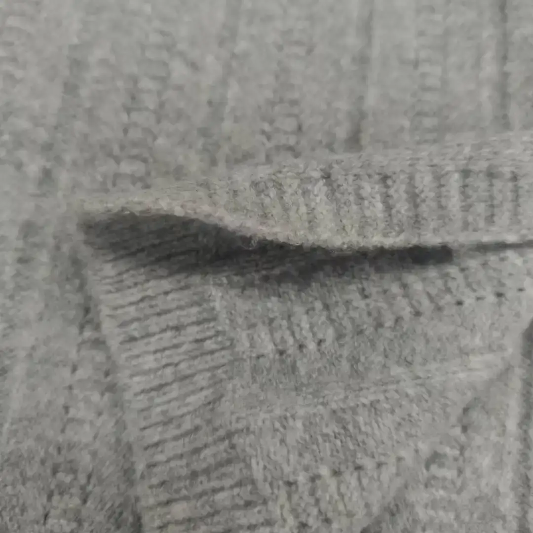 China Yarn for Open Cardigan (Sweater),Shirt Long Sleeve Button (Sweater),Dresses (Cardigan Button) (Sweater),Knitted Leggings (Sweater) Mossy Yarn Fancy Yarn Recycled Polyester Polyester Spandex Gray color buy from China wholesaler bulk order at wholesale price free worldwide shipping Alibaba