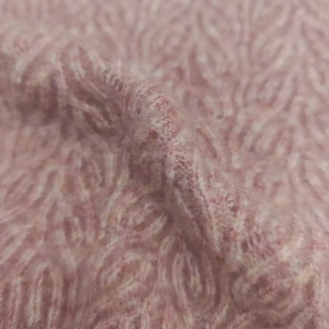 China Yarn for Open Cardigan (Sweater),Shirt Long Sleeve Button (Sweater),Round Neck Pullover (Sweater),Crop Top Pullover (Sweater) Mossy Yarn Fancy Yarn Recycled Polyester RWS Wool Spandex Pink,cream-coloured color buy from China wholesaler bulk order at wholesale price free worldwide shipping Alibaba