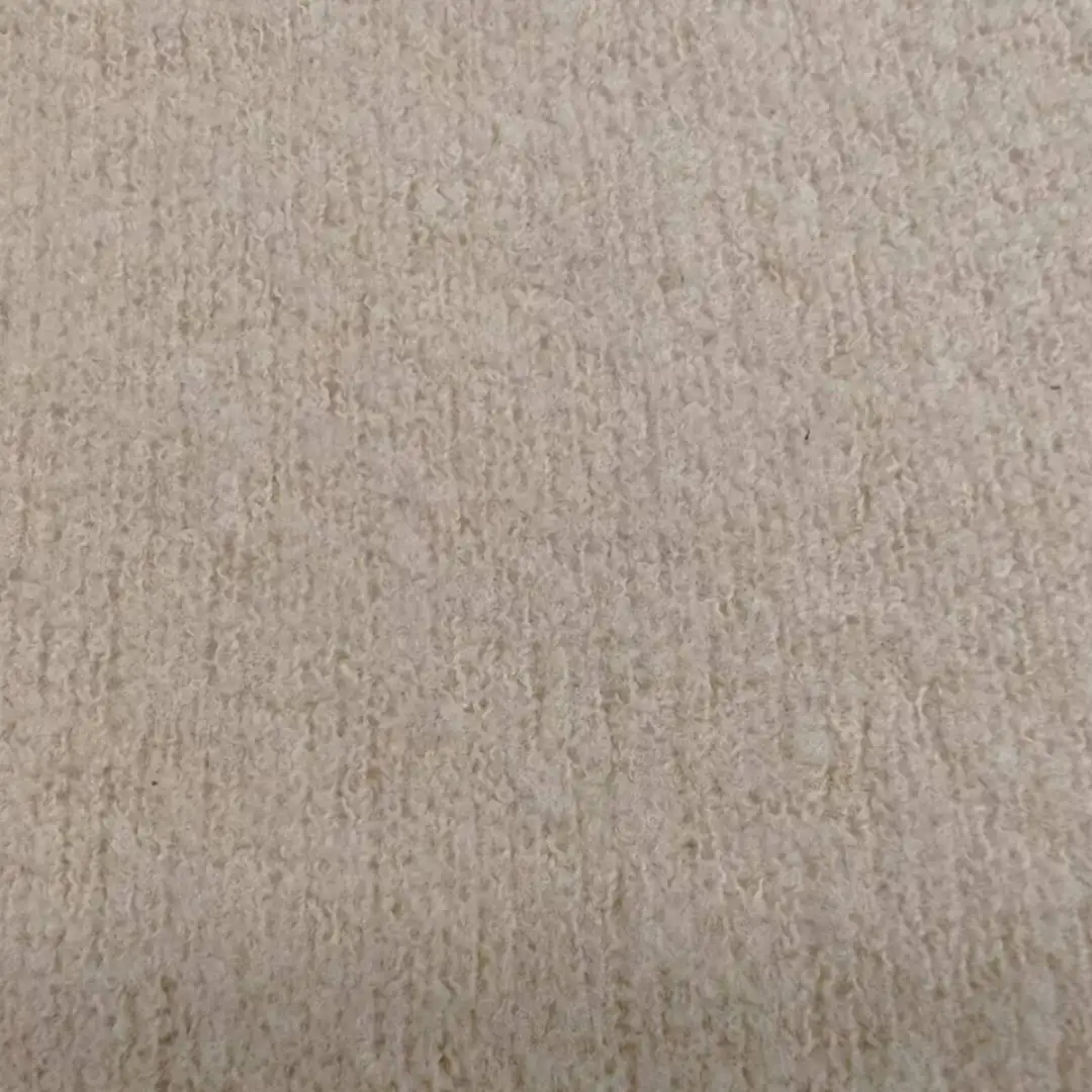 China Yarn for Hoodie,Open Cardigan (Sweater),Half-Zipper Cardigan (Sweater),Crop Top Pullover (Sweater) Boucle Yarn Fancy Yarn Wool Nylon white，light tan color buy from China wholesaler bulk order at wholesale price free worldwide shipping Alibaba