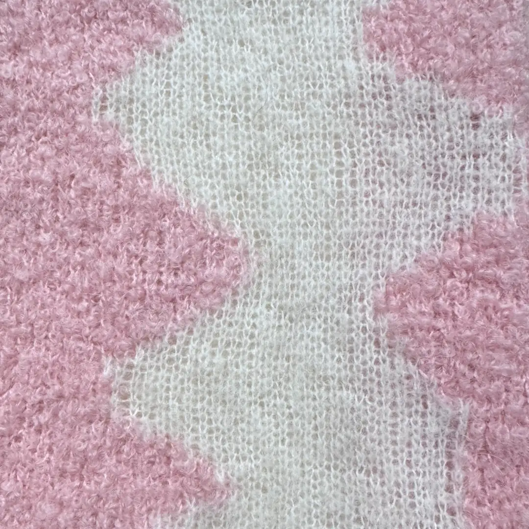 China Yarn for Ladies Vest (Sweater),Full-Zipper Cardigan (Sweater),T-shirt (Sweater) Mossy Yarn Fancy Yarn Wool Alpaca Nylon Spandex pink color buy from China wholesaler bulk order at wholesale price free worldwide shipping Alibaba