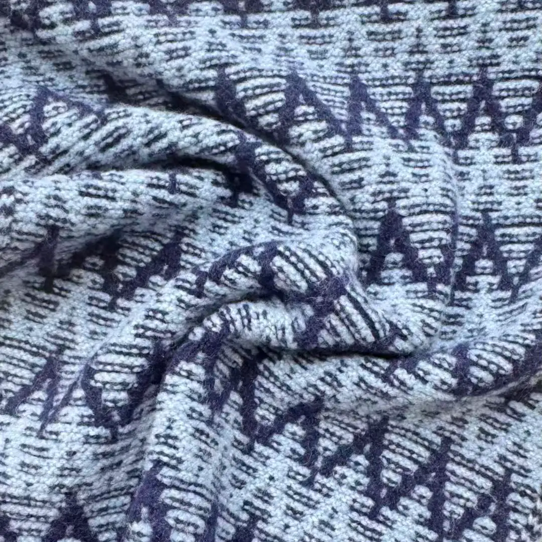 China Yarn for Men’s Vest (Sweater),Half-Zipper Cardigan (Sweater),T-shirt (Sweater),Skirt (Sweater) Mossy Yarn Fancy Yarn Recycled Polyester Spandex blue color buy from China wholesaler bulk order at wholesale price free worldwide shipping Alibaba