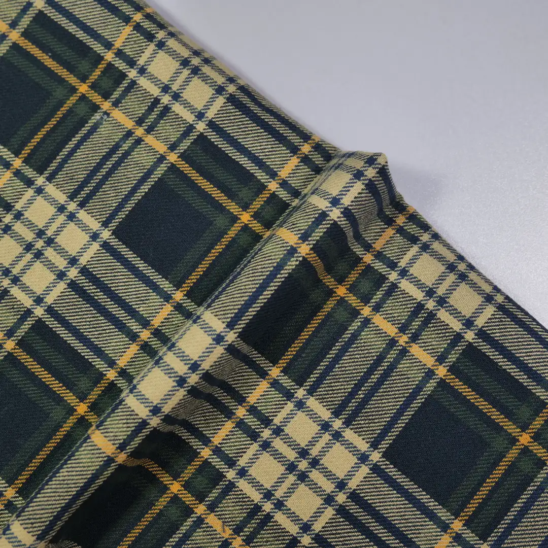 China Fabric for Shirt,Skirt,Ruffle Shirt Dress,Strap Midi Dress Yarn Dyed Check Natural Woven Fabric Cotton white color buy from China wholesaler bulk order at wholesale price free worldwide shipping Alibaba