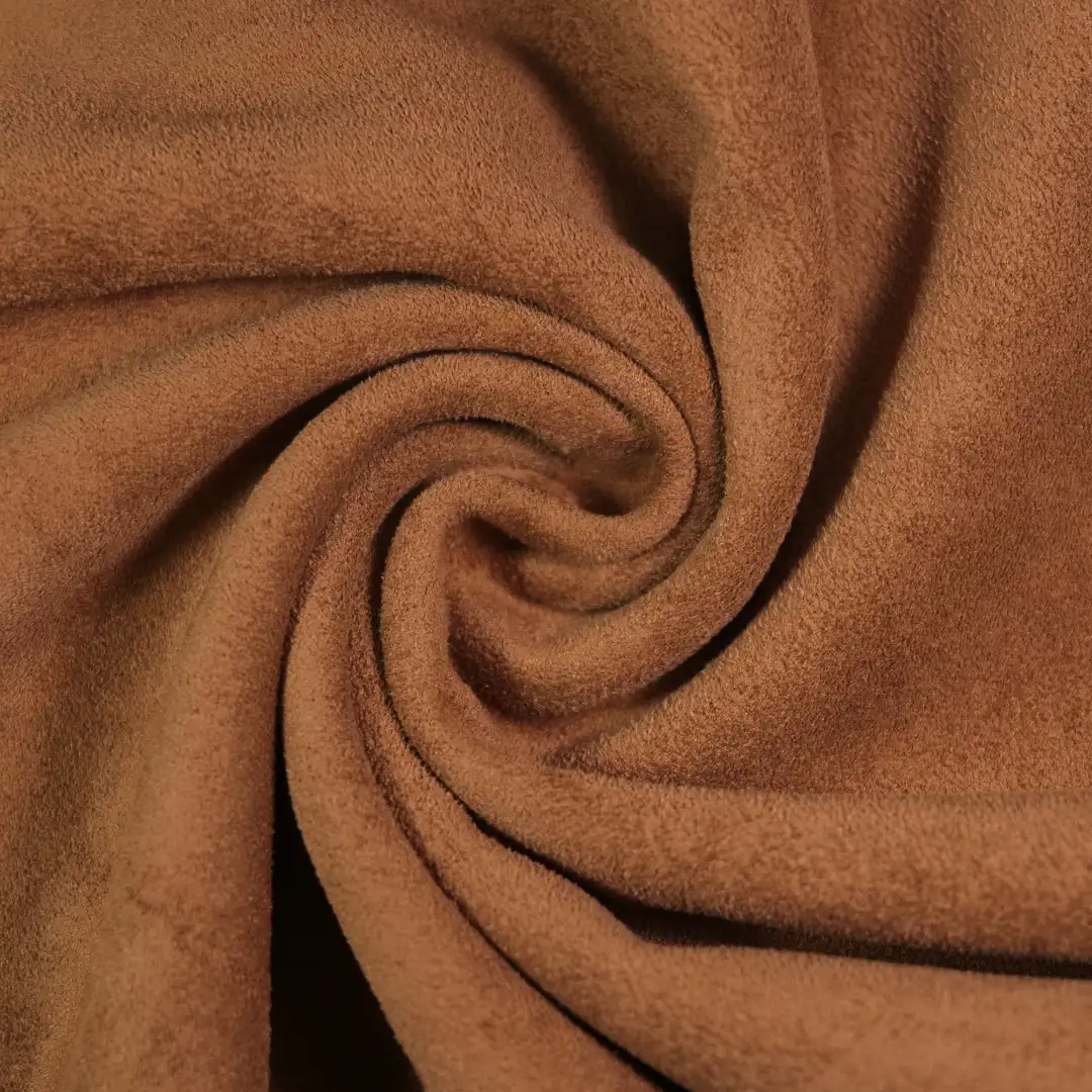 China Fabric for Pants,Jackets,Skirt Warp Suede Knit Fabric PBT orange color buy from China wholesaler bulk order at wholesale price free worldwide shipping Alibaba