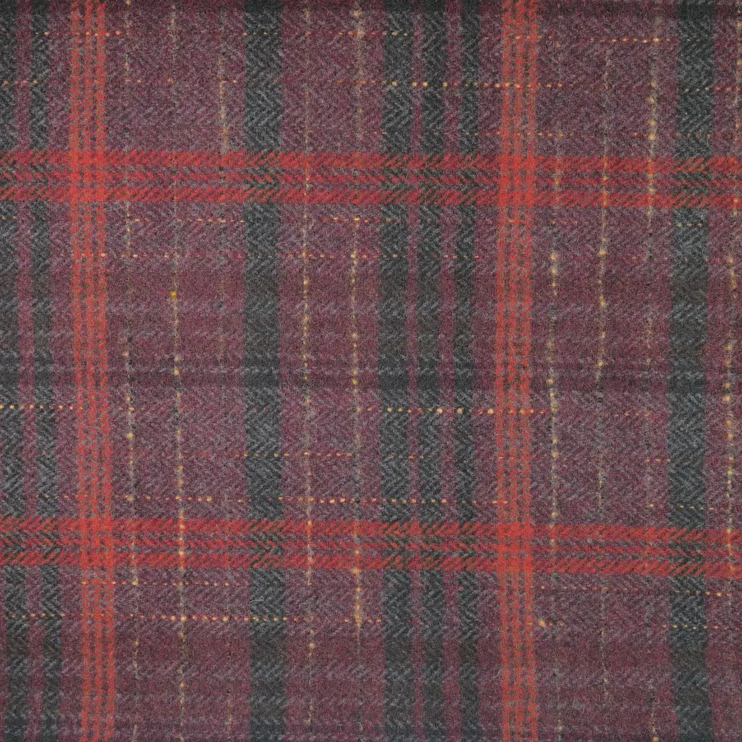 China Fabric for Trench Coat,Overcoat,Suit,Ski Suits,Uniform Yarn Dyed Check Woven Blended Fabric Polyester Wool RED color buy from China wholesaler bulk order at wholesale price free worldwide shipping Alibaba