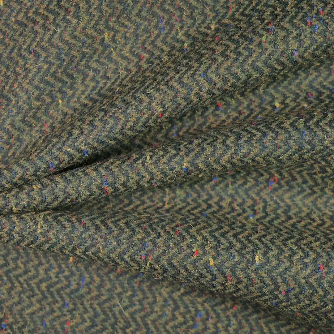 China Fabric for Jackets,Trench Coat,Overcoat Woolen Herringbone Woolen Wool Chemical Fiber black green color buy from China wholesaler bulk order at wholesale price free worldwide shipping Alibaba