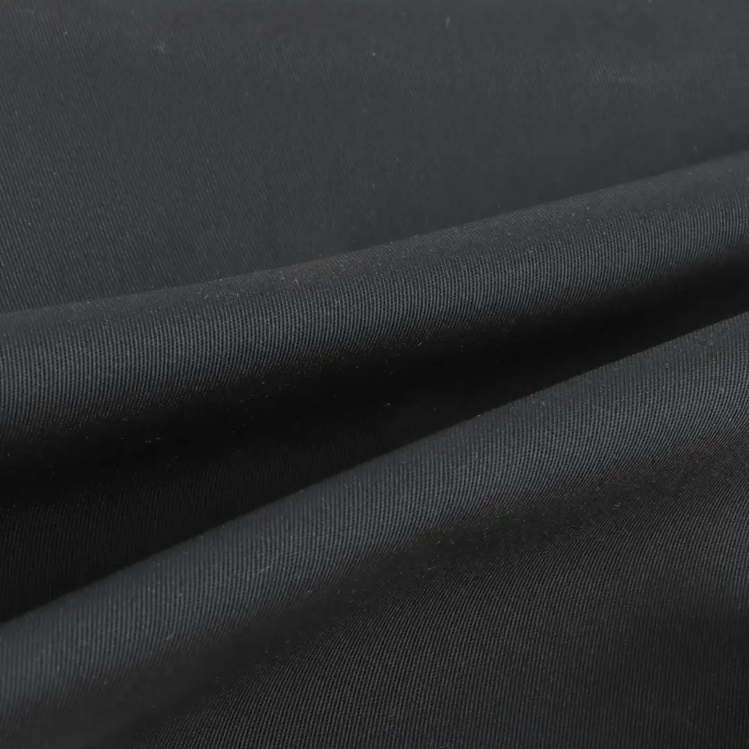 China Fabric for Pants,Jackets Cotton Twill Natural Woven Fabric Cotton Black color buy from China wholesaler bulk order at wholesale price free worldwide shipping Alibaba