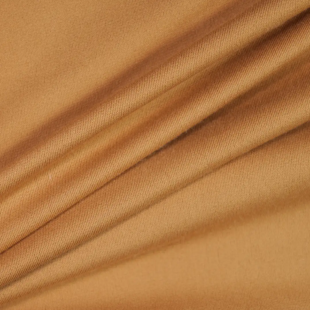 China Fabric for Jackets,Hoodie Fleece Knit Fabric Polyester Spandex khaki color buy from China wholesaler bulk order at wholesale price free worldwide shipping Alibaba