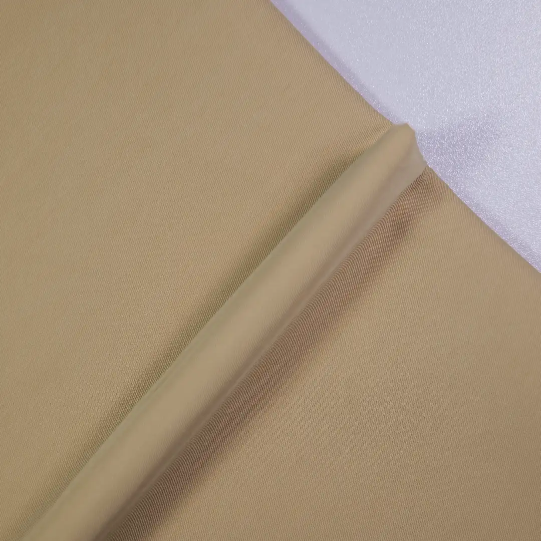 China Fabric for Pants,Blazer,Trench Coat Nylon/Cotton Twill Woven Blended Fabric Nylon Cotton khaki color buy from China wholesaler bulk order at wholesale price free worldwide shipping Alibaba