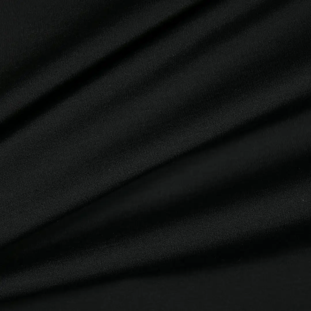 China Fabric for Polo Shirt,Skirt Ponte Roma Knit Fabric Rayon Polyamide Spandex black color buy from China wholesaler bulk order at wholesale price free worldwide shipping Alibaba