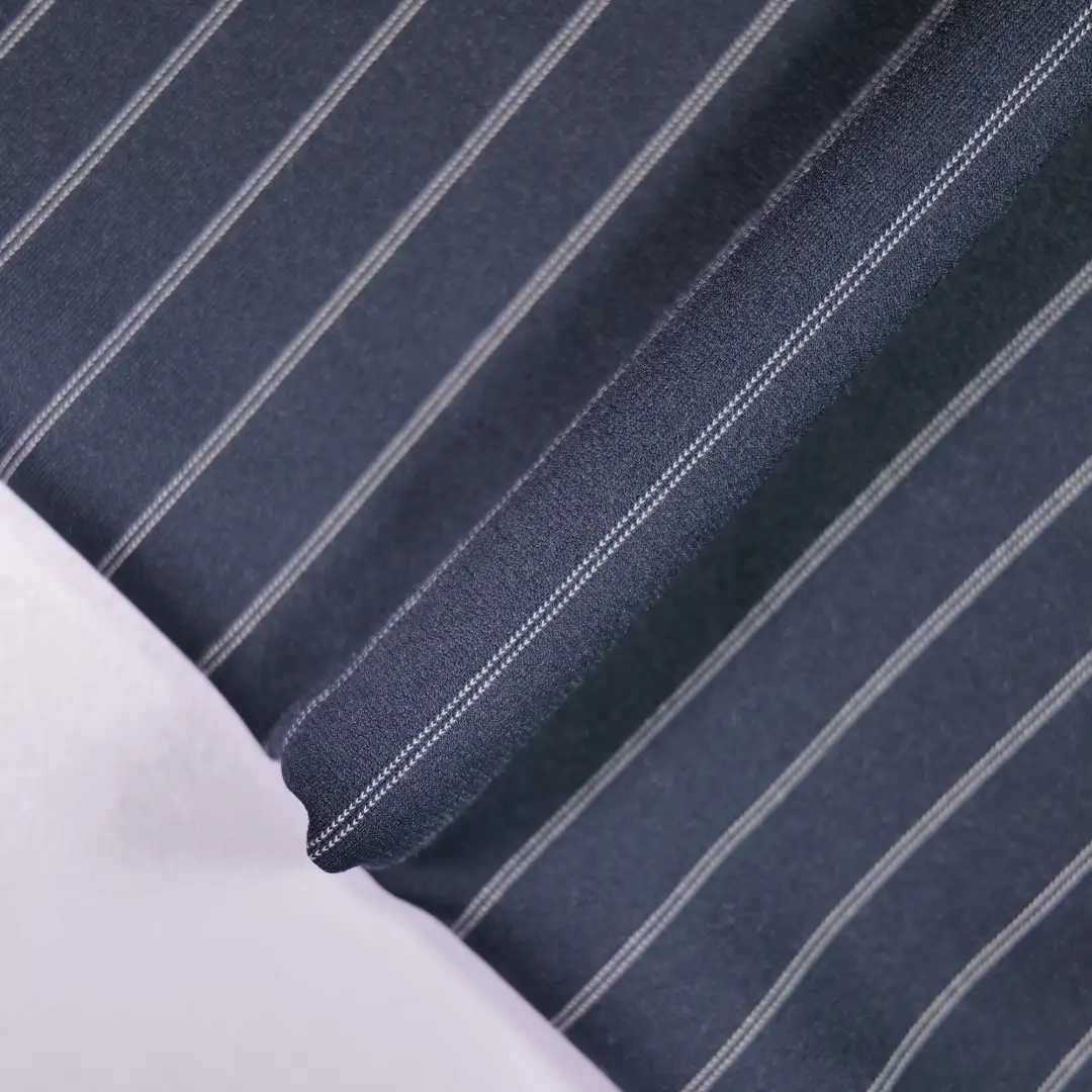 China Fabric for Jackets,Hoodie,Strap Midi Dress,Tank Midi Dress Ponte Roma Knit Fabric Rayon Nylon Polyester Elastane dark blue color buy from China wholesaler bulk order at wholesale price free worldwide shipping Alibaba