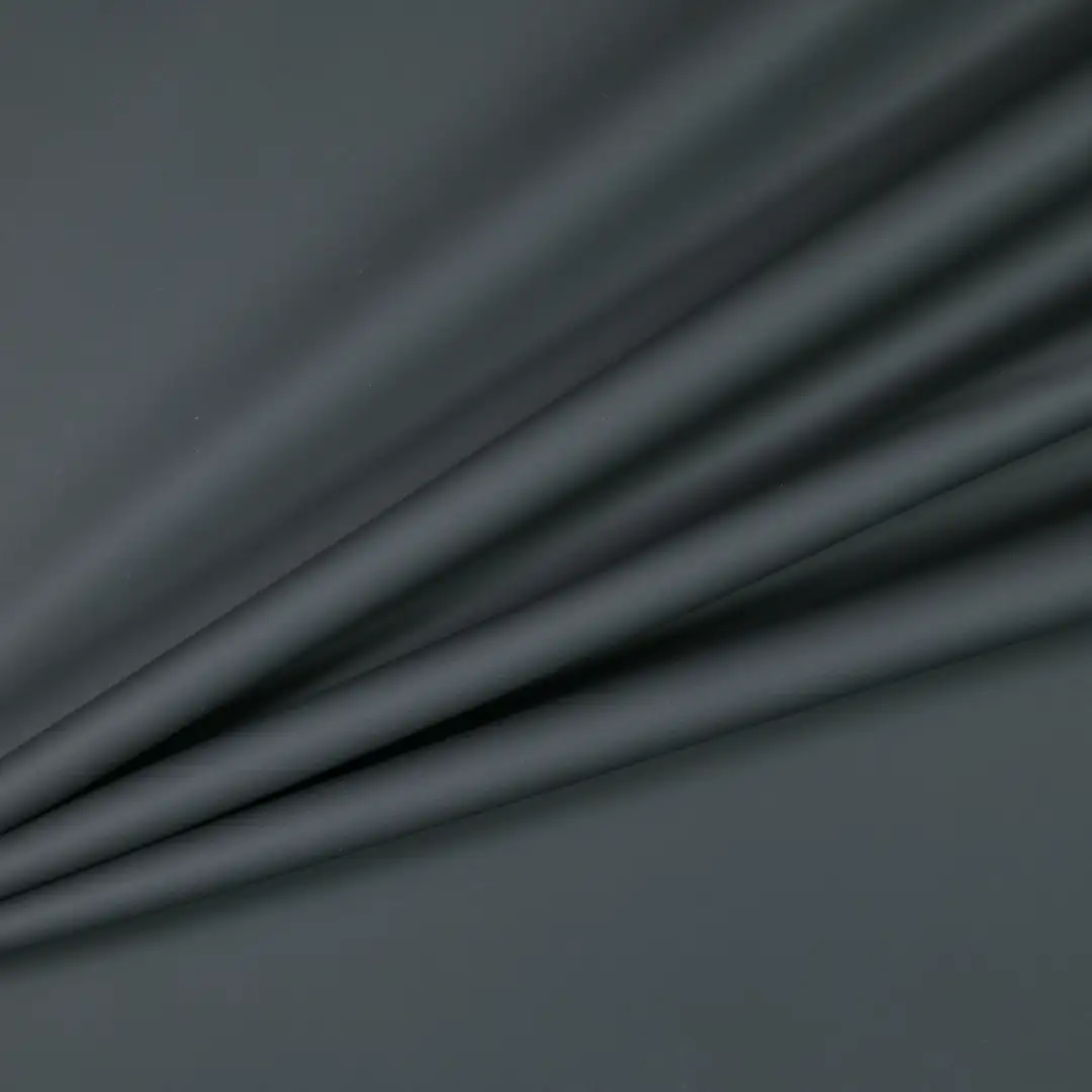 China Fabric for Pants,Jackets,Skirt Fake Fur Synthetic Woven Fabric Polyurethane----PU BLACK color buy from China wholesaler bulk order at wholesale price free worldwide shipping Alibaba