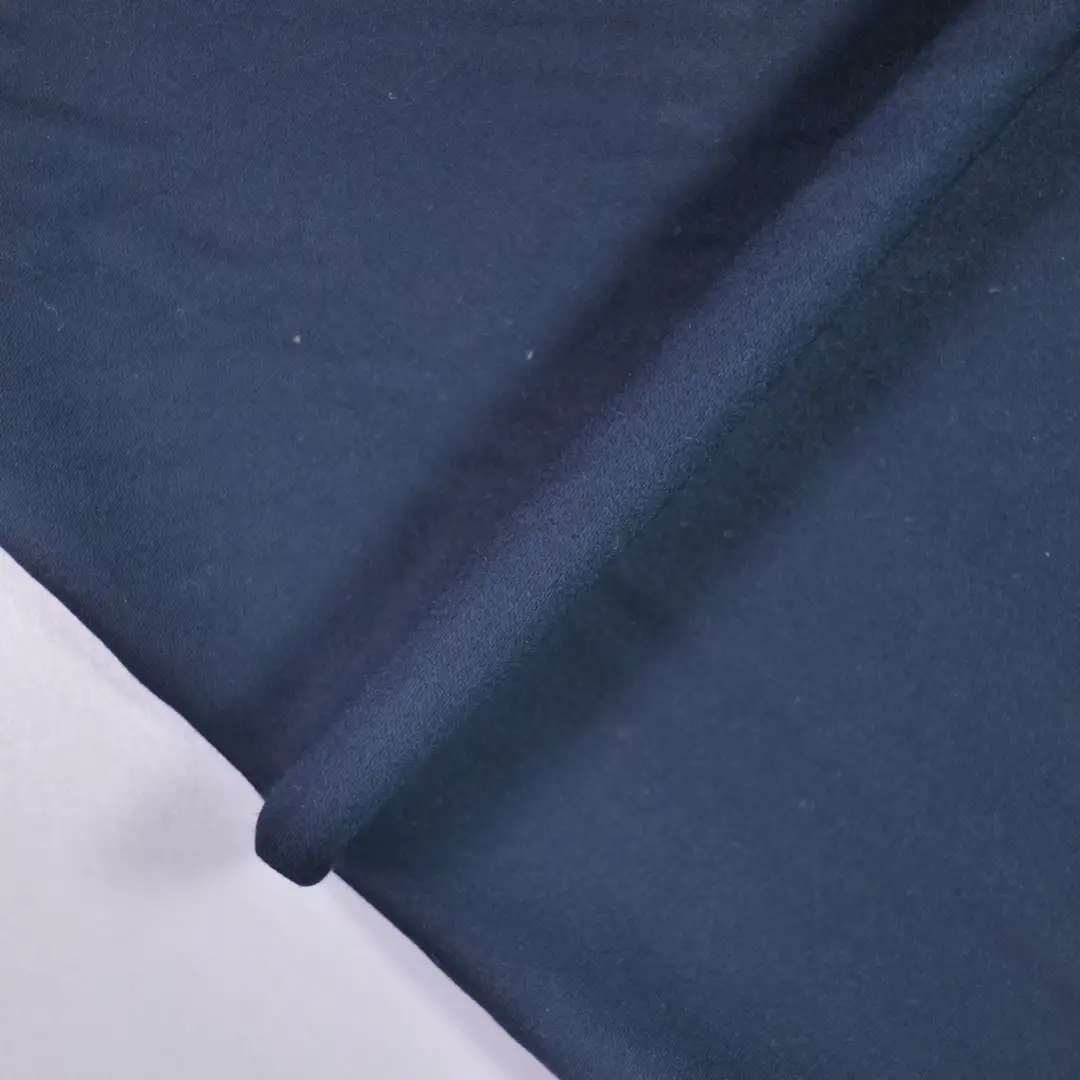 China Fabric for Pants,Skirt,Ruffle Shirt Dress,Strap Midi Dress Cotton/Rayon Plain Woven Blended Fabric Cotton Spandex dark blue color buy from China wholesaler bulk order at wholesale price free worldwide shipping Alibaba