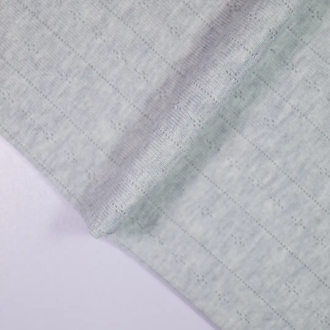 China Fabric for T-Shirt,Skirt,Ruffle Shirt Dress,Strap Midi Dress Jacquard Knit Fabric Polyester Rayon grey color buy from China wholesaler bulk order at wholesale price free worldwide shipping Alibaba