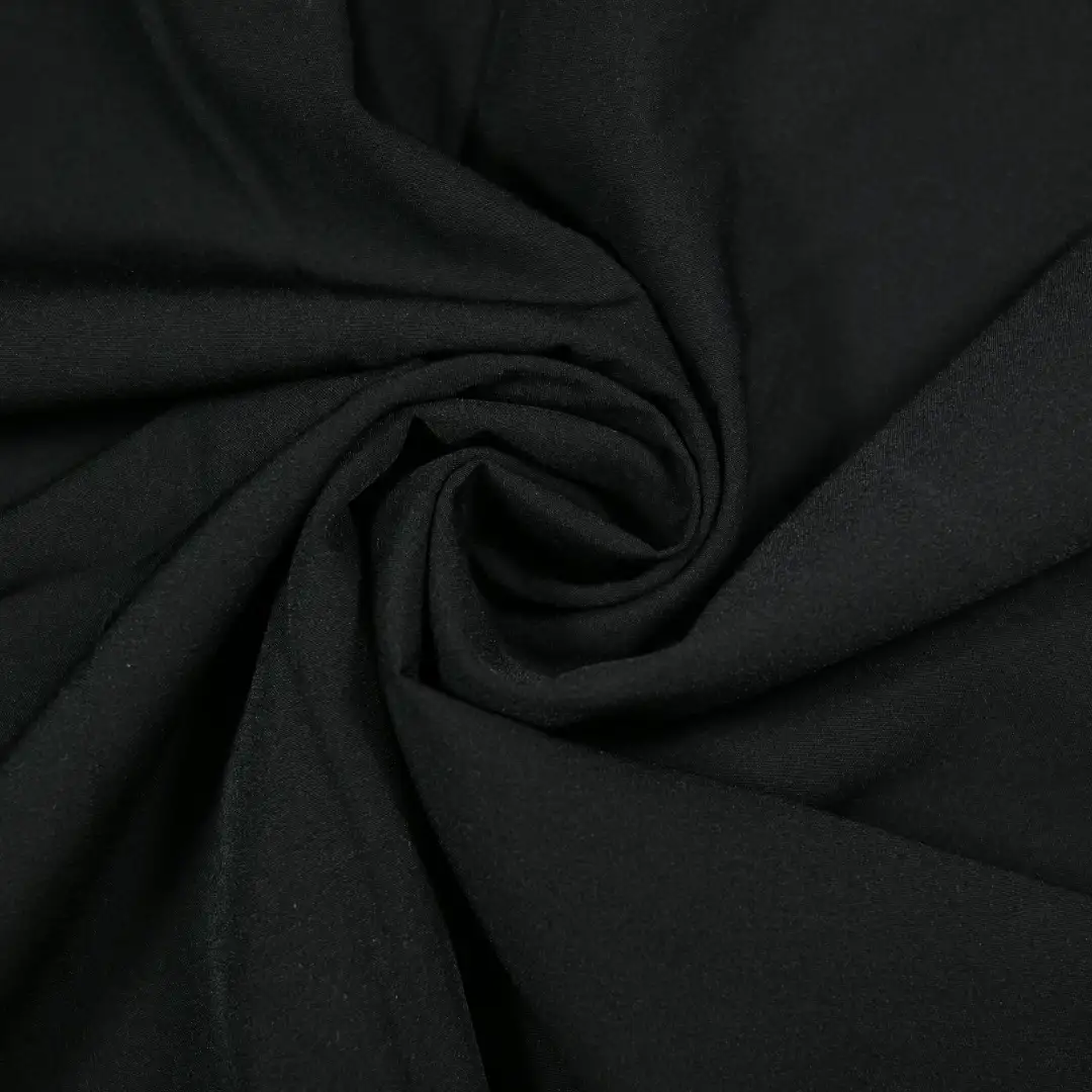 China Fabric for Shirt,Pants,Skirt Four-way Stretch (Bi-Stretch) Synthetic Woven Fabric Nylon Spandex black color buy from China wholesaler bulk order at wholesale price free worldwide shipping Alibaba