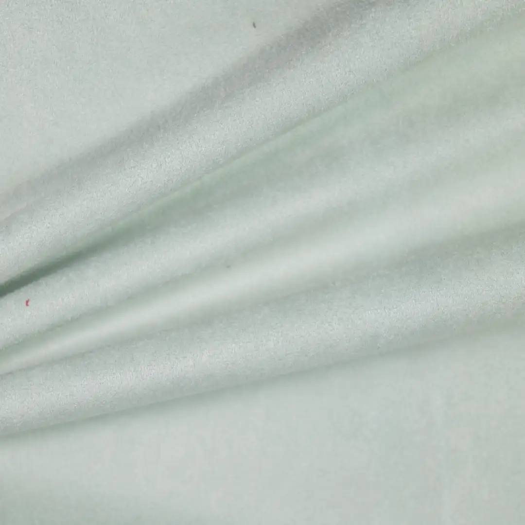 China Fabric for Jackets,Trench Coat,Overcoat Woven Suede Synthetic Woven Fabric Polyester Cyan color buy from China wholesaler bulk order at wholesale price free worldwide shipping Alibaba