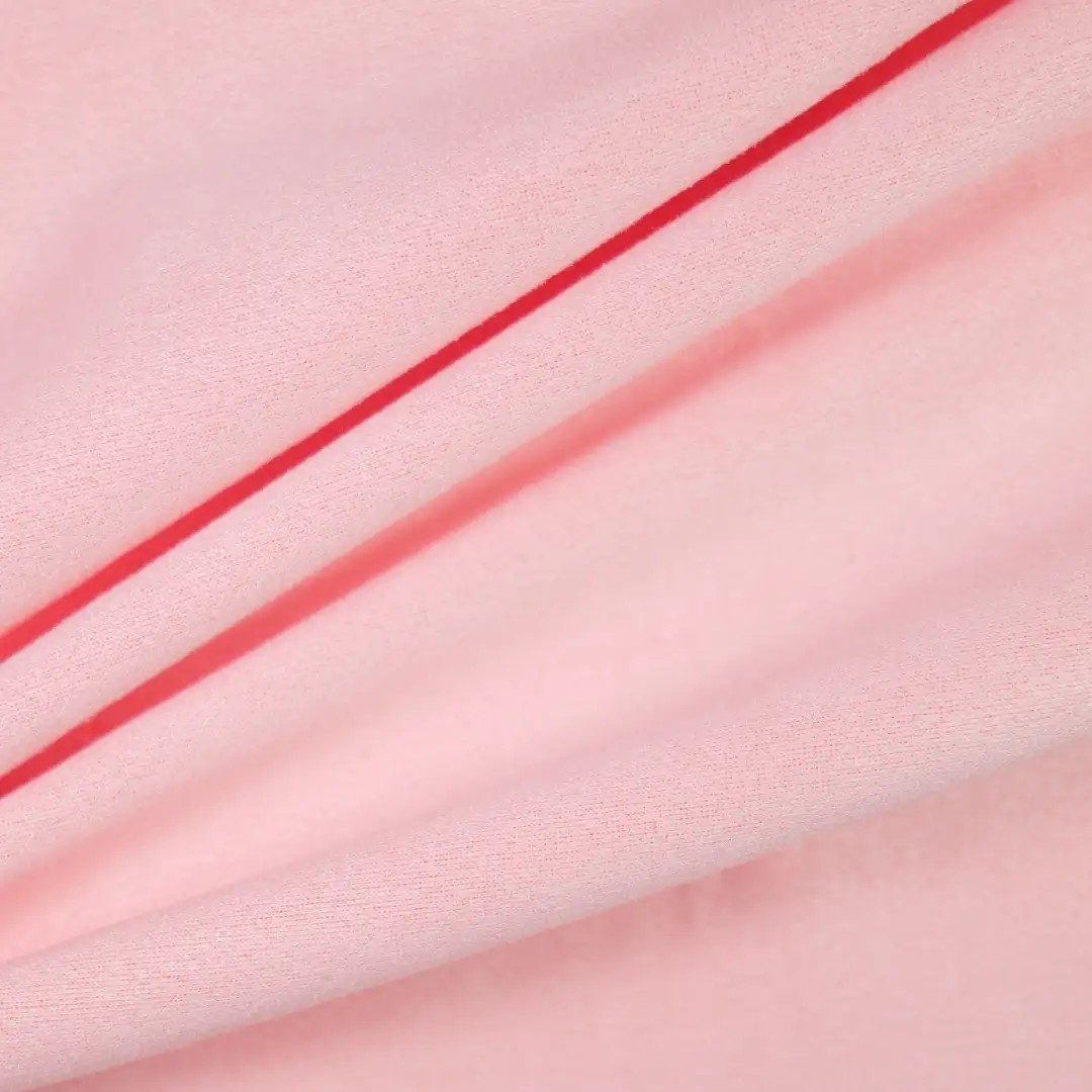 China Fabric for Jackets,Trench Coat,Overcoat Suede Woven Blended Fabric Polyester Elastane pink color buy from China wholesaler bulk order at wholesale price free worldwide shipping Alibaba