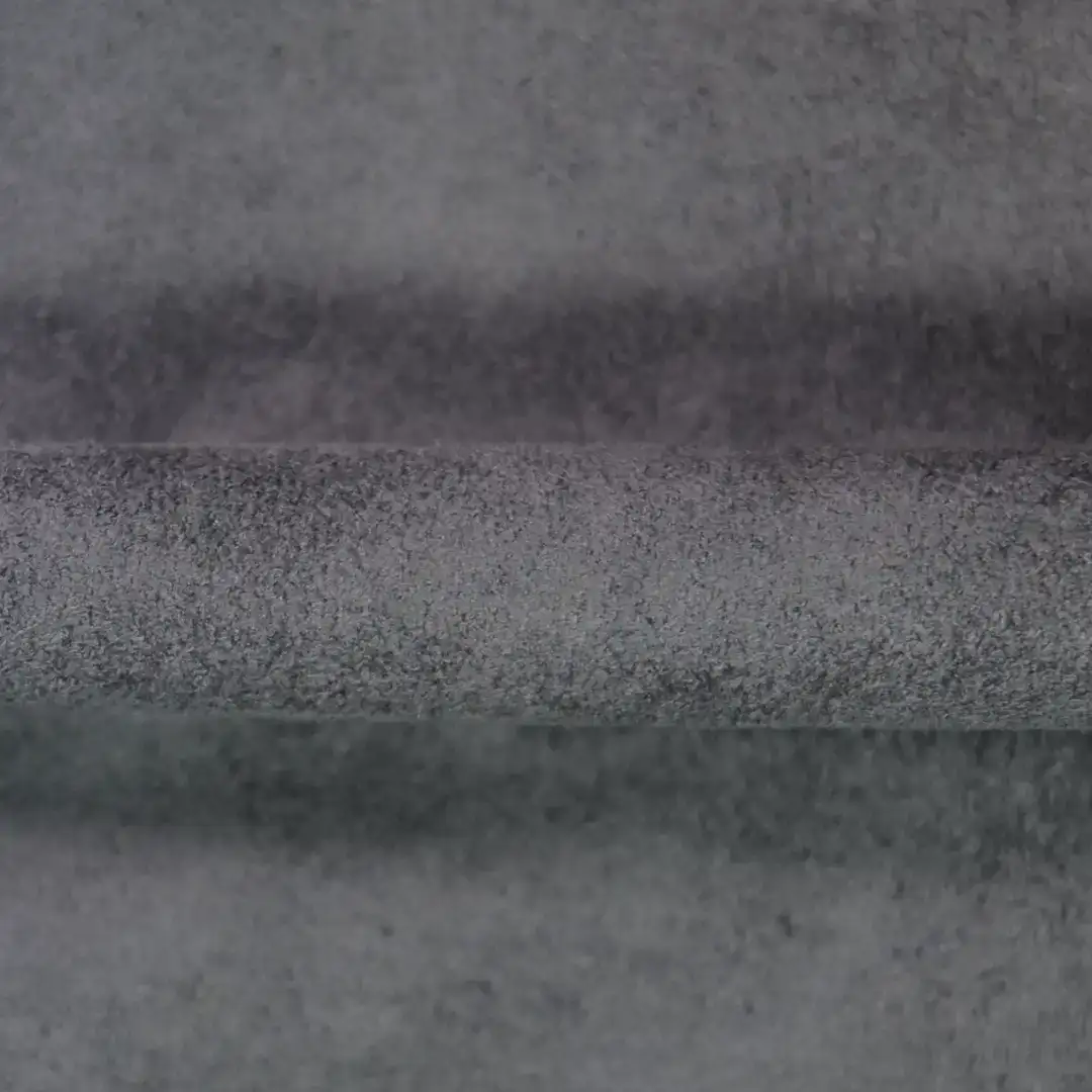 China Fabric for Jackets,Trench Coat,Overcoat,Open Waistcoat Suede Woven Blended Fabric Polyester dark gray color buy from China wholesaler bulk order at wholesale price free worldwide shipping Alibaba