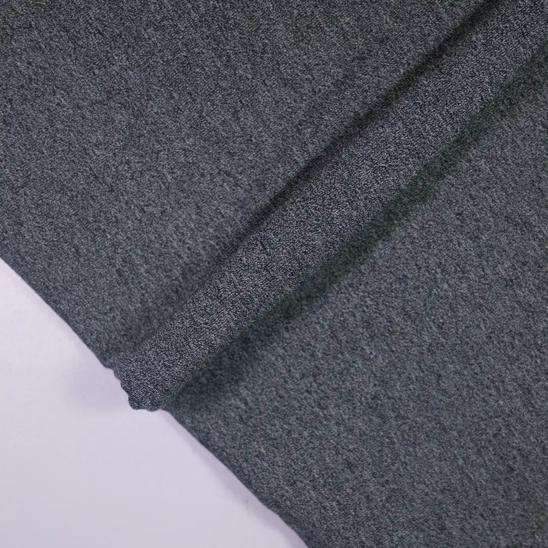 China Fabric for T-Shirt,Ruffle Shirt Dress,Strap Midi Dress,Tank Wrap Midi Dress Rib Knit Fabric Cotton Polyester Elastane black color buy from China wholesaler bulk order at wholesale price free worldwide shipping Alibaba