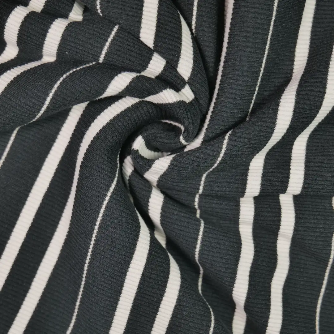 China Fabric for T-Shirt,Ruffle Shirt Dress,Strap Midi Dress,Tank Midi Dress Rib Knit Fabric Rayon Elastane black color buy from China wholesaler bulk order at wholesale price free worldwide shipping Alibaba