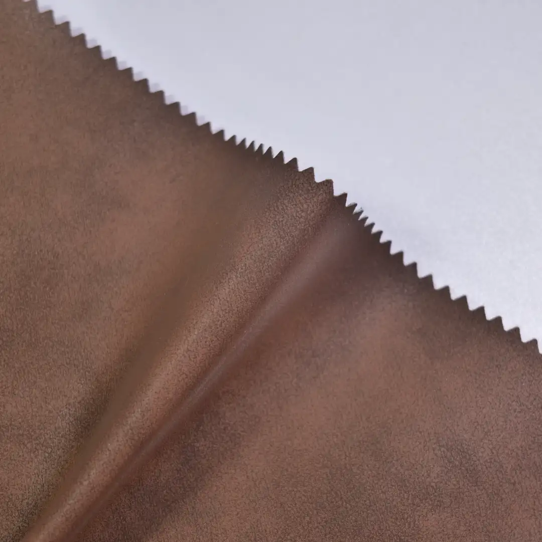 China Fabric for Skirt,Down Jacket,Padded Jacket,Overcoat Fake Fur Synthetic Woven Fabric Polyurethane----PU brown color buy from China wholesaler bulk order at wholesale price free worldwide shipping Alibaba