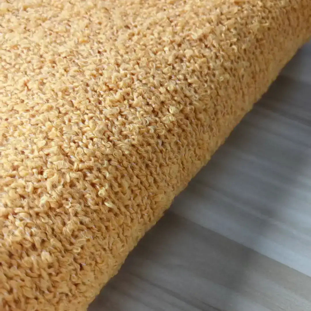 China Yarn for Ladies Vest (Sweater),Open Cardigan (Sweater),Crew Neck Pullover (Sweater),Skirt (Sweater) Mossy Yarn Fancy Yarn Polyester Wool Elastane pale yellow color buy from China wholesaler bulk order at wholesale price free worldwide shipping Alibaba