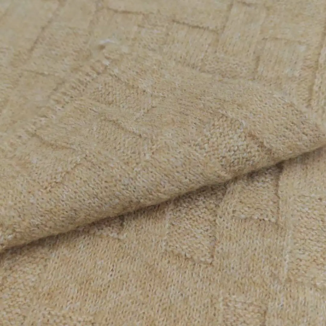 China Yarn for Ladies Vest (Sweater),Open Cardigan (Sweater),Crew Neck Pullover (Sweater),Skirt (Sweater) Mossy Yarn Fancy Yarn Polyester Wool Elastane pale yellow color buy from China wholesaler bulk order at wholesale price free worldwide shipping Alibaba