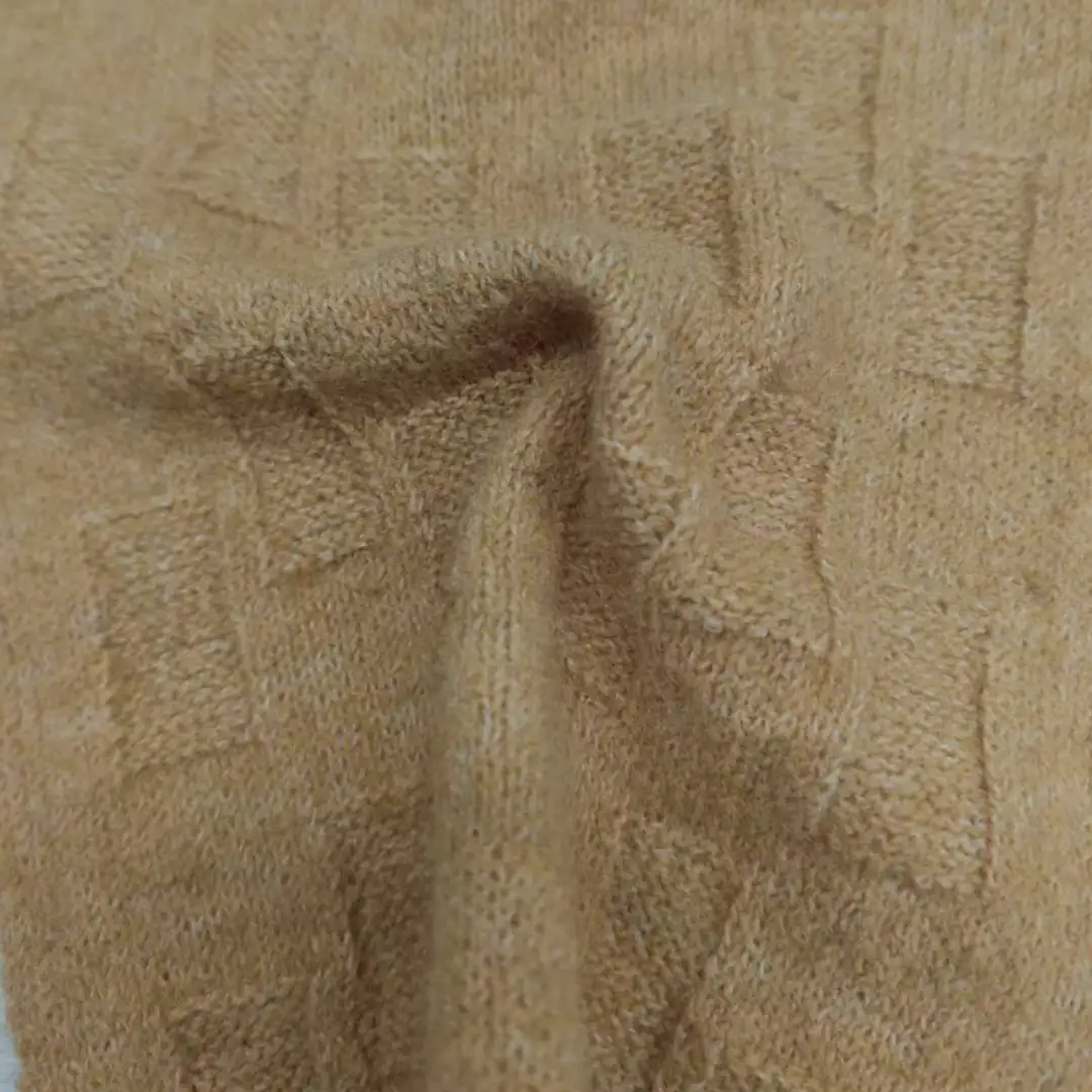 China Yarn for Ladies Vest (Sweater),Open Cardigan (Sweater),Crew Neck Pullover (Sweater),Skirt (Sweater) Mossy Yarn Fancy Yarn Polyester Wool Elastane pale yellow color buy from China wholesaler bulk order at wholesale price free worldwide shipping Alibaba