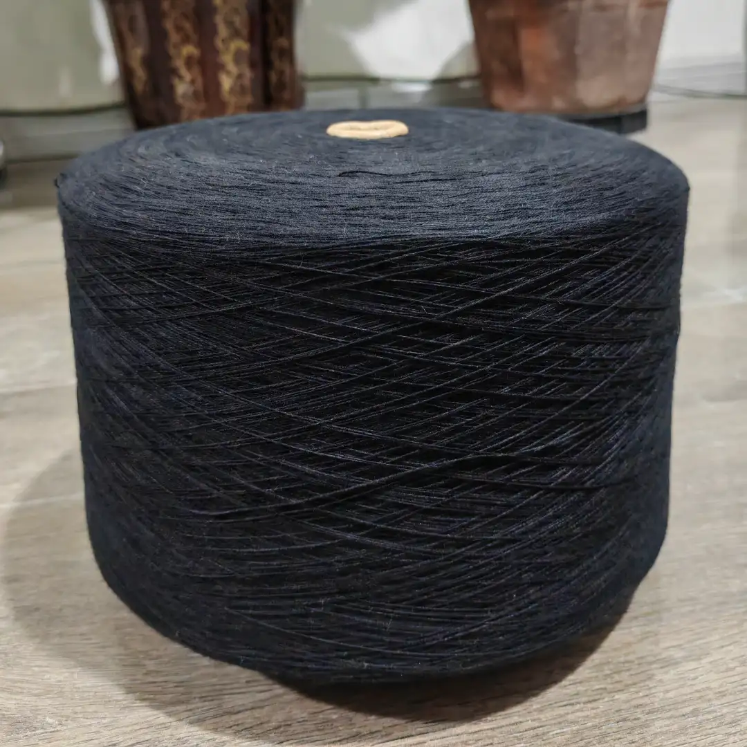 China Yarn for Ladies Vest (Sweater),Men’s Vest (Sweater) Ring Spun Regular Yarn BCI Cotton black color buy from China wholesaler bulk order at wholesale price free worldwide shipping Alibaba