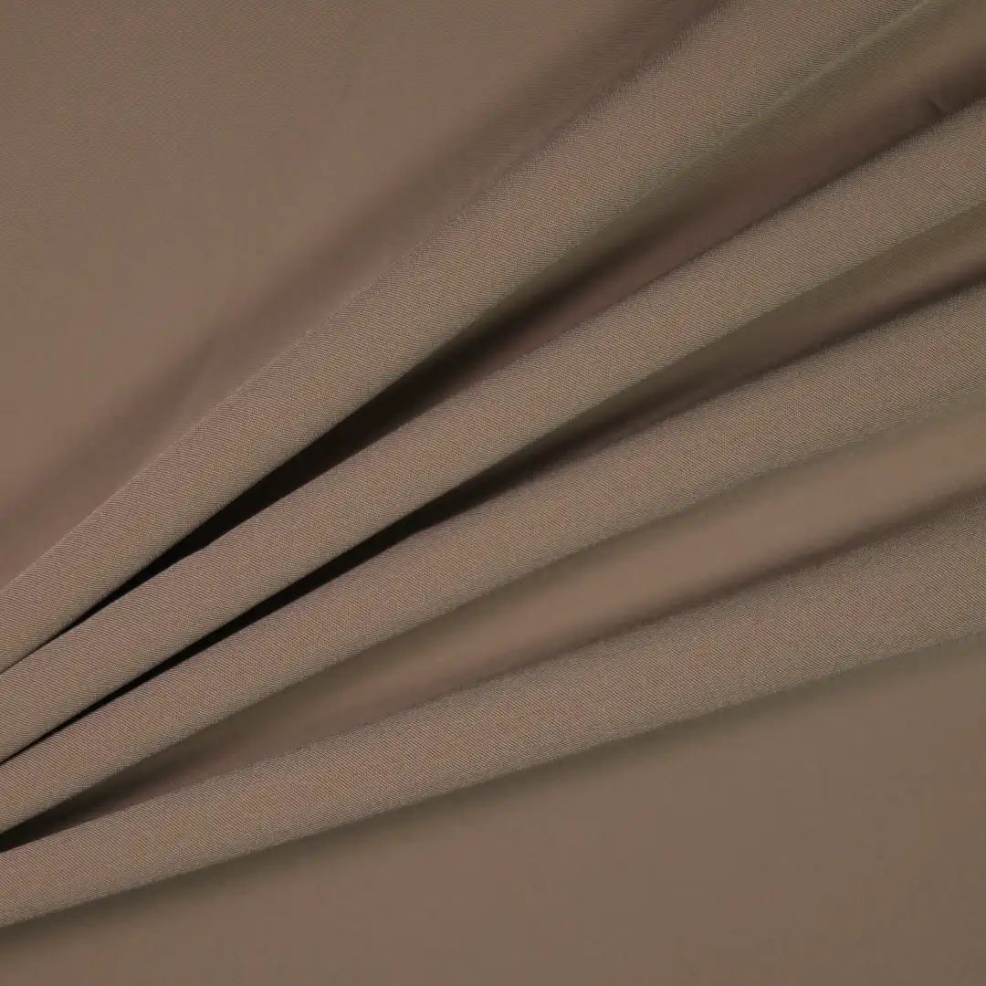 China Fabric for Shirt,Pants,Jackets,Suit Twill Synthetic Woven Fabric Polyester dark coffee color buy from China wholesaler bulk order at wholesale price free worldwide shipping Alibaba