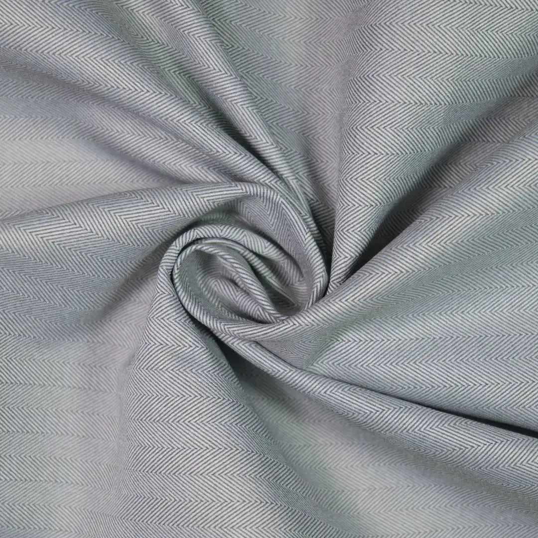 China Fabric for Shirt,Blouse,Skirt Jacquard Synthetic Woven Fabric Polyester grey color buy from China wholesaler bulk order at wholesale price free worldwide shipping Alibaba