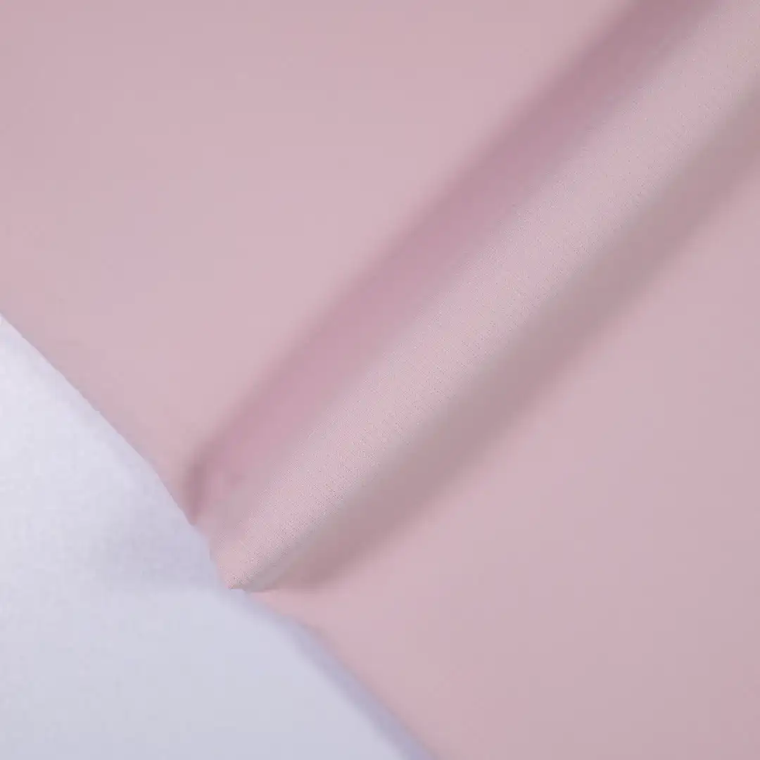 China Fabric for T-Shirt,Skirt,Shorts,Ladies V-Neck Waist-Tie Vest Polyester Dobby Synthetic Woven Fabric Polyester PINK color buy from China wholesaler bulk order at wholesale price free worldwide shipping Alibaba