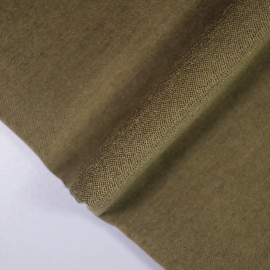 China Fabric for Jackets,Skirt,Trench Coat Twill Woven Blended Fabric Polyester Spandex brown color buy from China wholesaler bulk order at wholesale price free worldwide shipping Alibaba