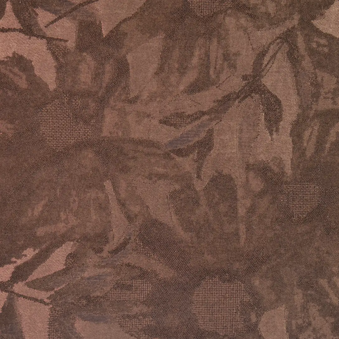 China Fabric for Shirt,Skirt,Ruffle Shirt Dress Jacquard Woven Blended Fabric Polyester Spandex brown color buy from China wholesaler bulk order at wholesale price free worldwide shipping Alibaba