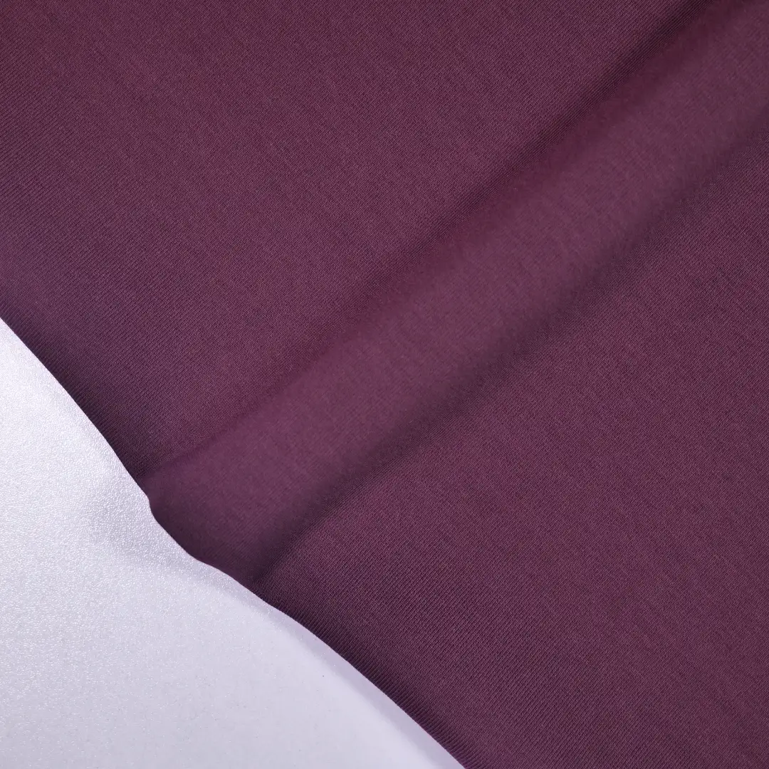 China Fabric for Jackets,Skirt,Trench Coat Scuba Knit Fabric Cotton Polyester Spandex pupple color buy from China wholesaler bulk order at wholesale price free worldwide shipping Alibaba