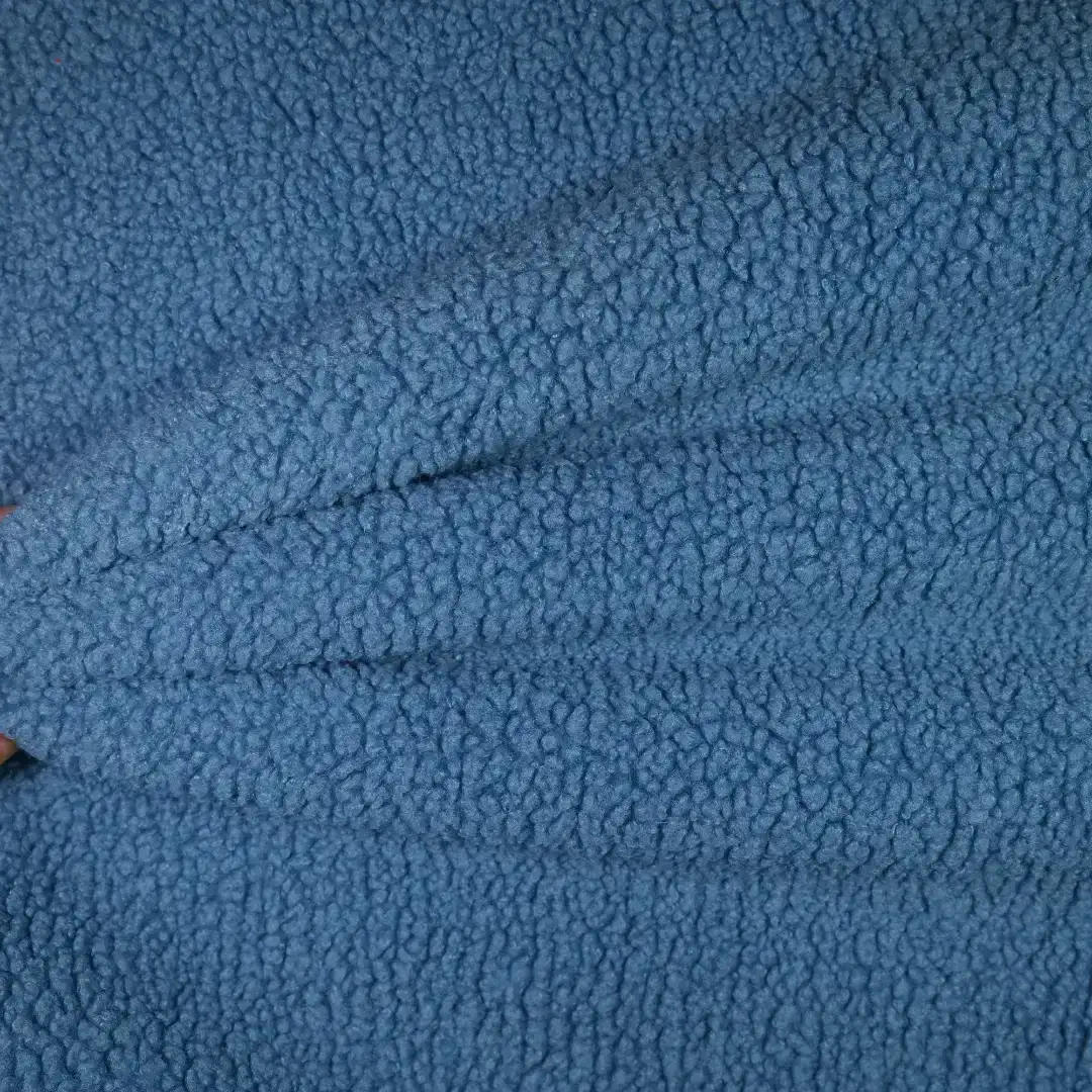 China Fabric for Jackets,Overcoat,Waist coat Bonded fabric Bonded fabric Polyester blue color buy from China wholesaler bulk order at wholesale price free worldwide shipping Alibaba