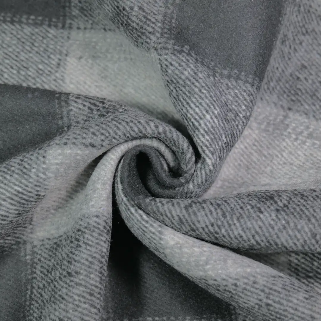 China Fabric for Skirt,Overcoat,Uniform,Slim Fit Straight Casual Trousers,Casual Baseball Jacket,Kids Cloak Style Short Coat Yarn Dyed Check Synthetic Woven Fabric Polyester grey color buy from China wholesaler bulk order at wholesale price free worldwide shipping Alibaba