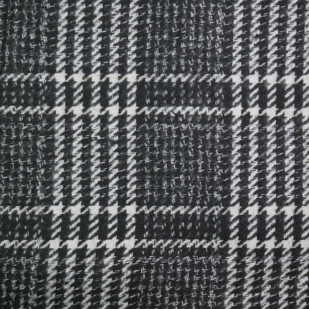 China Fabric for Pants,Blouse,Skirt,Overcoat Yarn Dyed Check Synthetic Woven Fabric Polyester Black color buy from China wholesaler bulk order at wholesale price free worldwide shipping Alibaba