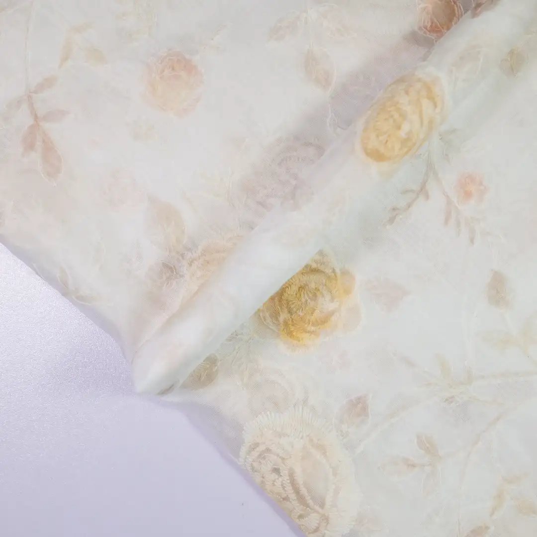 China Fabric for Shirt,Skirt,Kids Lace Trim Dress Tencel-nylon Interwoven Fabric Woven Blended Fabric Tencel Nylon yellow color buy from China wholesaler bulk order at wholesale price free worldwide shipping Alibaba